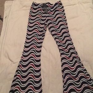 NEW, Nasty Gal, flared leggings size 8